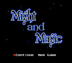 Might and Magic - NES - Title.png