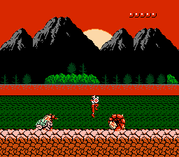Rygar - NES - Primeval Mountain - Sunset.png
