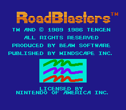 RoadBlasters - NES - Title Screen.png