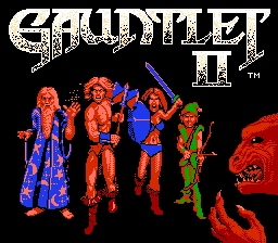 Gauntlet II - NES - Title Screen.png