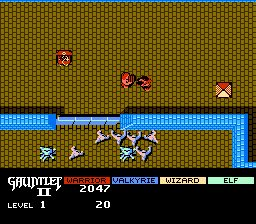 Gauntlet II - NES - In-Game 1.png