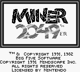 Miner 2049er - GB - Title Screen.png