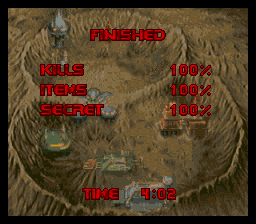 Doom - SNES - Level Completed.png
