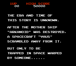 Arkanoid - NES - Story.png