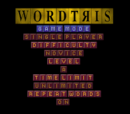 Wordtris - SNES - Gameplay 1.png