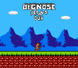 Big Nose Freaks Out - NES - Title Screen.png