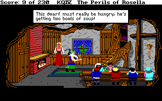 King's Quest 4 - DOS - Dwarves At Home.png