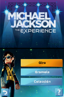 Michael Jackson - The Experience - NDS - Title Menu Select.png