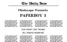 Paperboy 2 - DOS - Title Screen.png