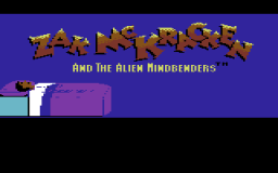Zak McKracken and the Alien Mindbenders - C64 - Title Screen.png