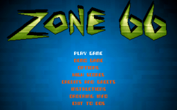 Zone 66 - DOS - Main Menu.png