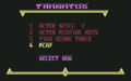 Thanatos - C64 - Main Menu.png