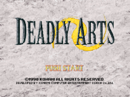 Deadly Arts - N64 - Title.png