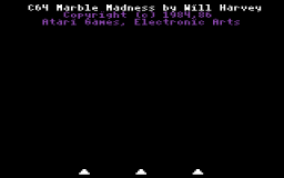 Marble Madness - C64 - Title Screen.png