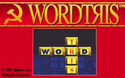 Wordtris - DOS - Title.png