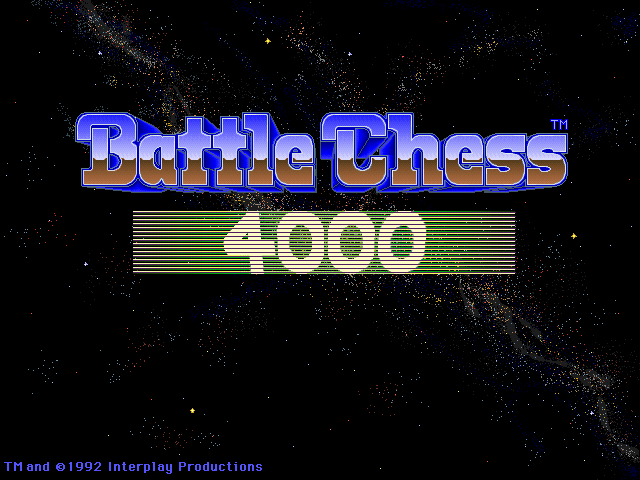 File:Battle Chess 4000 - DOS - Title.png