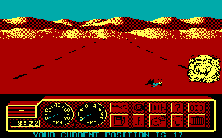 4x4 Off-Road Racing - DOS - Crashed.png