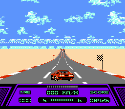 Rad Racer - NES - Finished Course.png