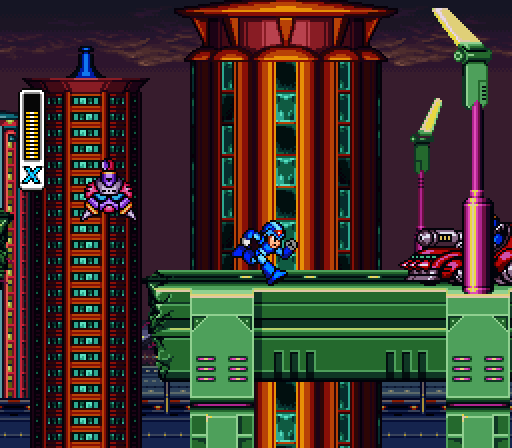 File:Mega Man X - SNES - Opening Stage.png