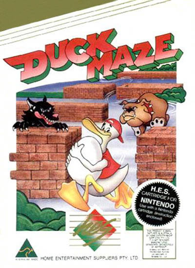 File:Duck Maze - NES BoxArt.jpg