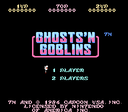Ghosts 'N Goblins - NES - Title.png