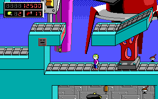 Commander Keen 6 - DOS - Bloogbase Recreational District.png