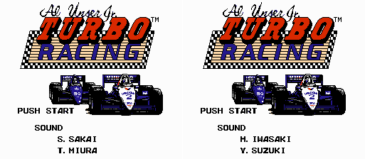 File:Al Unser Jr. Turbo Racing - NES - Credits.png