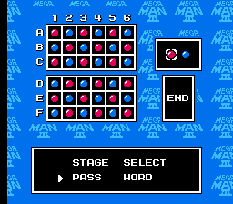 Mega Man 3 - NES - Password.png