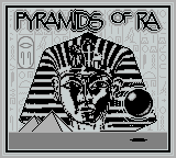 Pyramids of Ra - GB - Title Screen.png