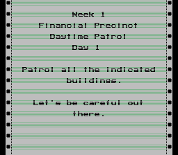 Motor City Patrol - NES - Level Intro.png