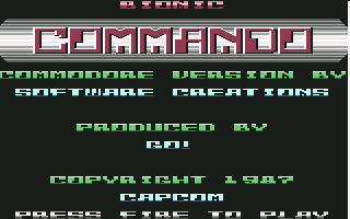 File:Bionic Commando PAL - C64 - Title.png