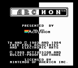 Archon - NES - Title Screen.png