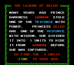 Legend of Zelda - NES - Story.png