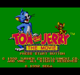 Tom and Jerry The Movie - SMS - Title Screen.png