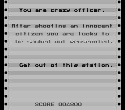 Motor City Patrol - NES - Game Over 1.png