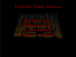 Doom 64 - N64 - Select Difficulty.png