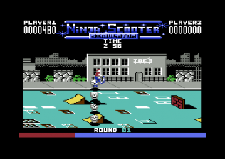 Ninja Scooter Simulator - C64 - Rad.png