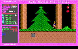 Jill of the Jungle - Jill Saves The Prince - DOS - Level 1.png