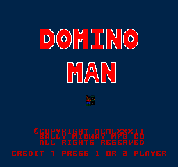 Domino Man - ARC - Title Screen.png