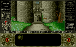 Elvira - DOS - Gameplay 1.png