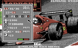 Ferrari Formula One - C64 - Main Menu.png