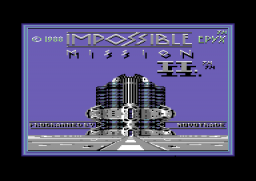 Impossible Mission II - C64 - Title.png