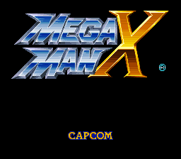 Mega Man X - SNES - Title Screen.png