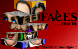 Faces - DOS - Title Screen.png