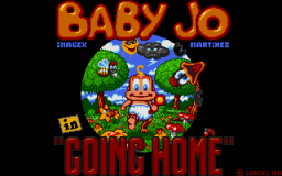 Baby Jo In Going Home - DOS - Main Menu.png