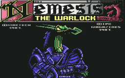 Nemesis the Warlock - C64 - Title.png