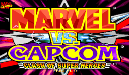 Marvel vs. Capcom - Clash of Super Heroes - ARC - Title.png